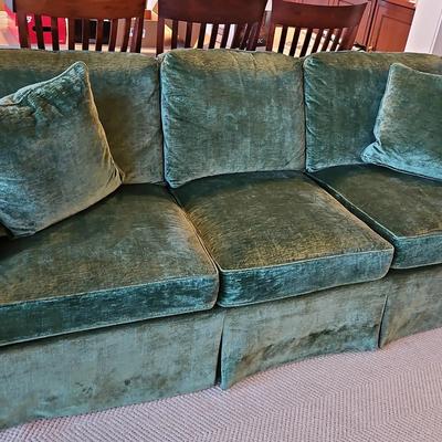 Green Velvet St. Charles Sofa
