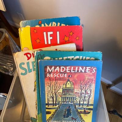 Sale Photo Thumbnail #14: Vintage Book Club first-edition Dr. Seuss & Madeline books