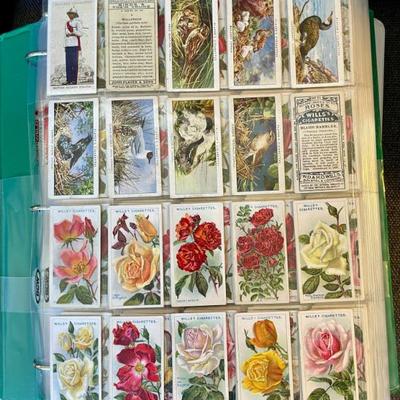 Sale Photo Thumbnail #43: Vintage tobacco/tea card collection incudes botanicals, floral, fauna, British Royal Family and more...