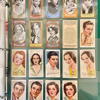 Sale Photo Thumbnail #45: Vintage tobacco/tea card collection includes dogs, How to Swim, Shakespearian series, film stars and more...