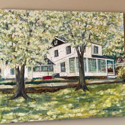 Sale Photo Thumbnail #182: Original Charles Forbes watercolor painting