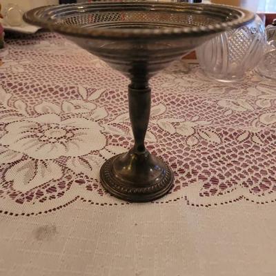 Sterling Silver Compote - Weighted 