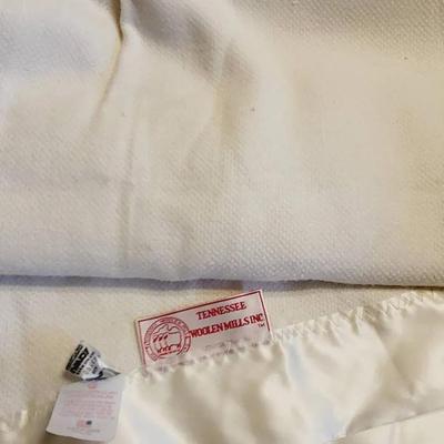 Tennessee Woolen Mills Cotton Merino Blanket
