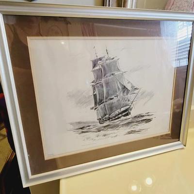 Tall Ship Print Robert James Pailthorpe