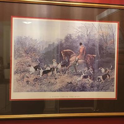 Heywood Hardy Hunting Print A Short Cut To The Meet