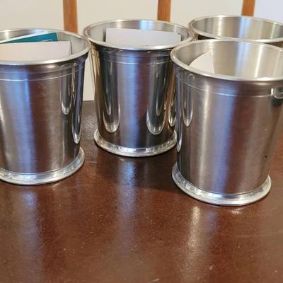 Woodbury Pewter Julep Cups 4 Pc 