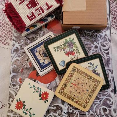 Coasters and Placemats - Vintage - Mixed Designs 