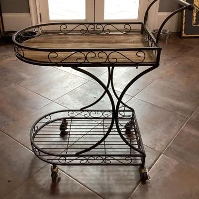 Sale Photo Thumbnail #86: $38 33"H 27" x 16" bar cart