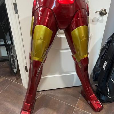 Sale Photo Thumbnail #205: $38 Iron man (or half of him- plant stand?) 