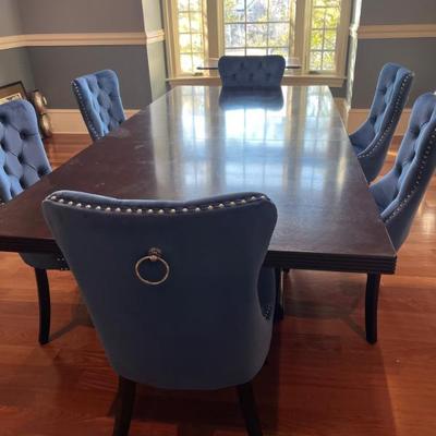 Sale Photo Thumbnail #160: $399 dining table 30”H 44”W 78” L with one 18”leaf 