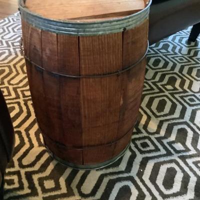 Sale Photo Thumbnail #251: $24 barrel table 