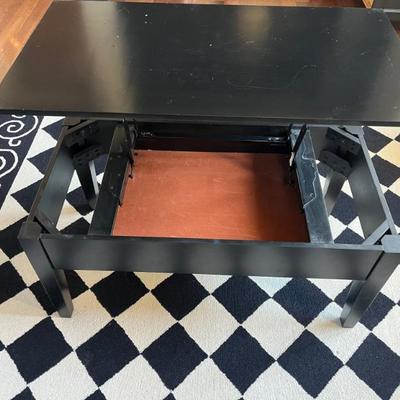 Sale Photo Thumbnail #170: $48 lift top table with storage