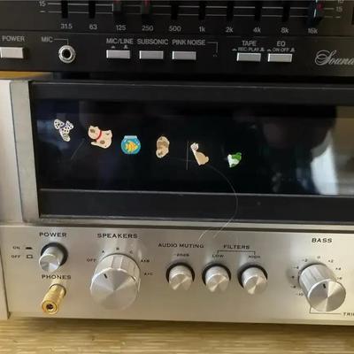 Stereo - Sansui Receiver, ADC Equalizer, Onkyo Tape Player, KLH Speaker