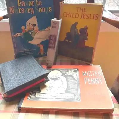 Vintage Children’s Books & Bible From 1930s/40s