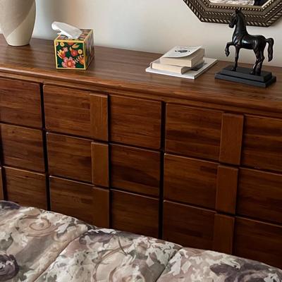 MCM Bedroom Dresser & Nightstand 