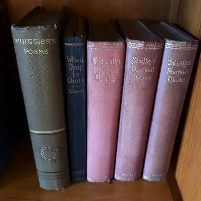 5 Books Of Poems, Some Published In 1920s