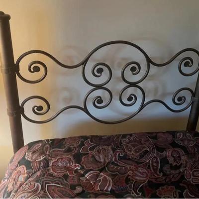 2 Twin Bed Metal Headboards