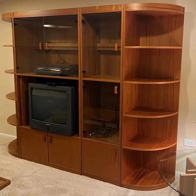 MCM Danish Teak Entertainment Center