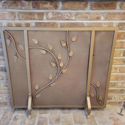 Brass Fireplace Screen