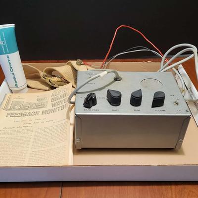 Alpha Brain Wave Feedback Monitor