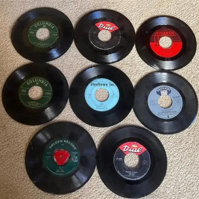Eight 45 Records