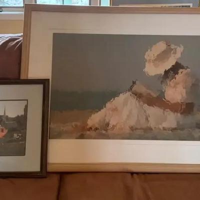 Paul Gaugin Print & Signed “At The Shore” Print