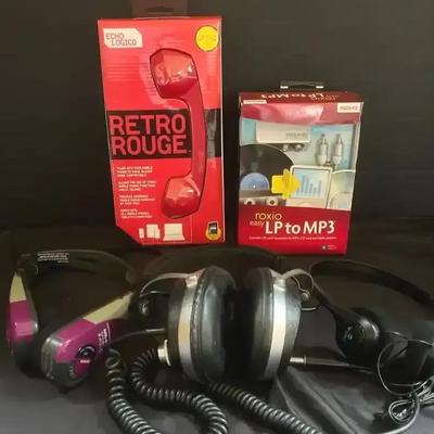 3 Headphones, Roxio LP To MP3 Converter, Old School Headset For Devices