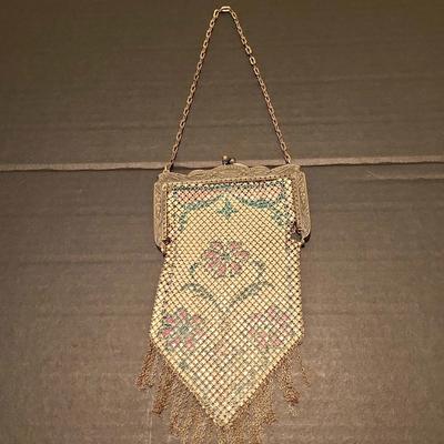 Vintage Art Deco Enamel Purse