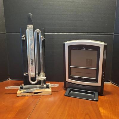 Vintage Scientific Manometer & Indoor/outdoor Barometer 