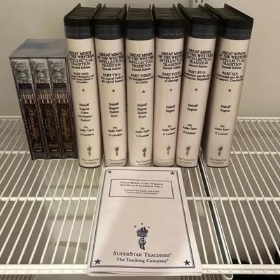 Great Minds Of The Western Intellectual Tradition Cassettes, Great Courses DVD, The Hermitage VHS
