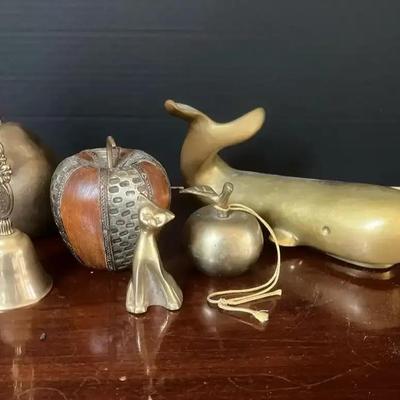 Brass Animals & Fruit
