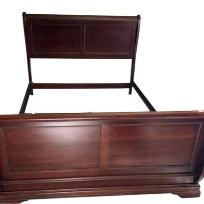 Queen Sleigh Bed Frame (Upstairs)