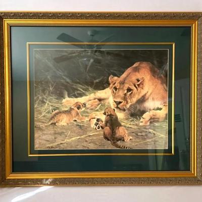 painting signed by the artist Willy Kuhuirt.