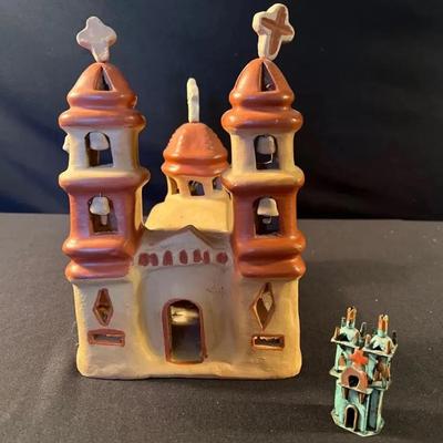Vintage Mexican Folk Art Terra-Cotta Clay