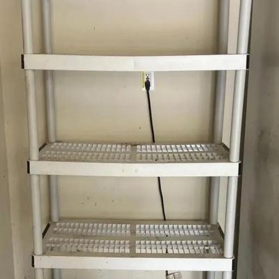 Multi-purpose Plastic Garage Storage Shelving Unit