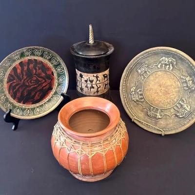Decorative Plates And Vases