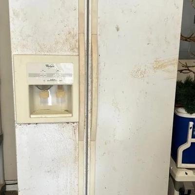Whirlpool Side By Side Refrigerator Freezer