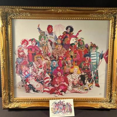 Clowns Who Care - Photograph with Frame