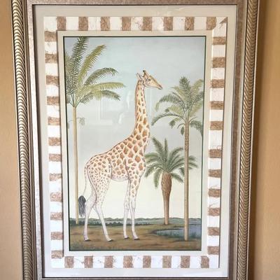 Large Giraffe Print