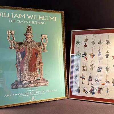 William Wolhelmi The Clay’s The Thing Prints