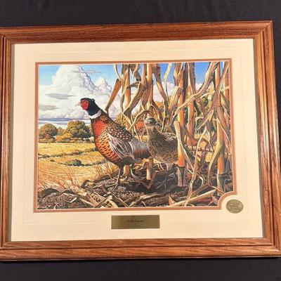 Fall Palette By Scot A. Weir Framed Limited Edition