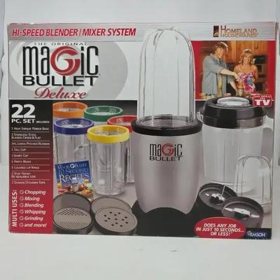 Magic Bullet Deluxe Hi-speed Blender And Mixer System
