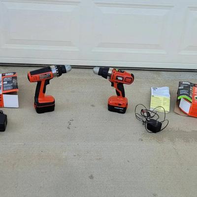 2 Black & Decker Drills