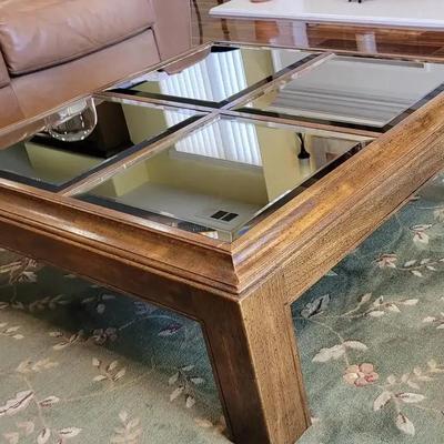 Mirror Top Coffee Table 