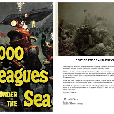 Disney'S 20,000 Leagues Under The Sea – Original 1954 Underwater Photo: Coral Reef
