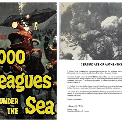 Disney's 20,000 Leagues Under the Sea – Original 1954 Underwater Photo - Coral Reef Cutout