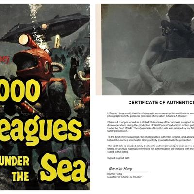 1954 Disney's 20,000 Leagues Under the Sea – Underwater Behind The Scenes - Shark  Encounter #3