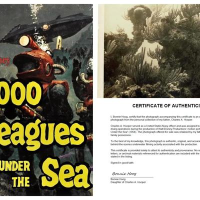 Disney'S 20,000 Leagues Under The Sea – Original 1954 Underwater Photo: Coral Reef