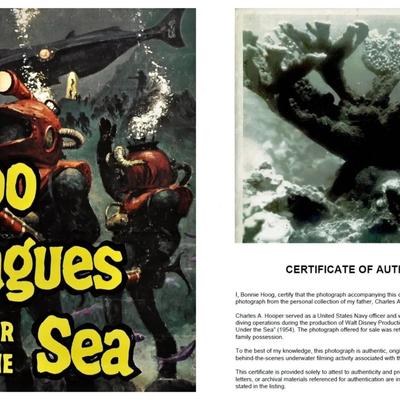Disney's 20,000 Leagues Under the Sea – Original 1954 Underwater Production Photo - Coral Reef