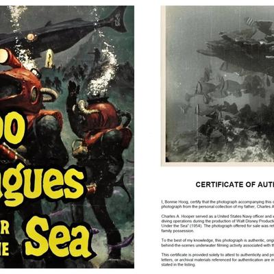 Disney's 20,000 Leagues Under the Sea – Original 1954 Underwater Production Photo - Coral Reef #2